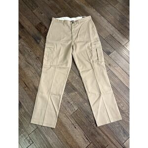New Dickies Flex Cargo Pants Regular Fit, Desert Khaki, Work Pants, 38x34